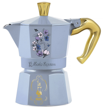 Kawiarka Bialetti Moka Express Bridgerton Niebieska 150 ml (8006363074339)