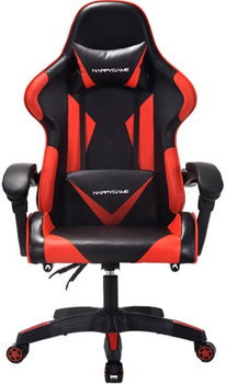 Fotel gamingowy Happygame 7911 Red (4772013477839)
