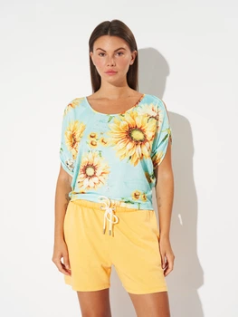 Футболка жіноча H&M 106321p16 S Різнобарвна (KC1000000051741)