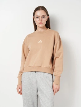 Свитшот женский Adidas All Szn Fleece JV7256 S Бежевый (4068808505031)