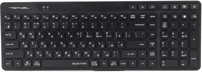 Клавіатура бездротова A4Tech FBK27C AS Wireless Black (4711421000185)