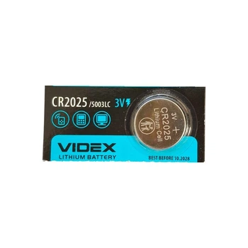 Батарейка литиевая 3V CR2025 1шт Videx