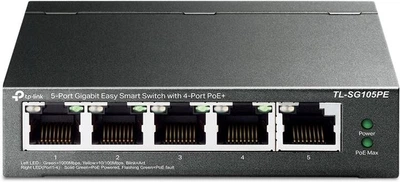 PoE-комутатор TP-LINK TL-SG105PE