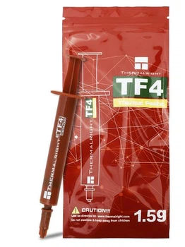 Термопаста THERMALRIGHT TF4 шприц в упаковке 1.5 г 9.5 Вт/ мК