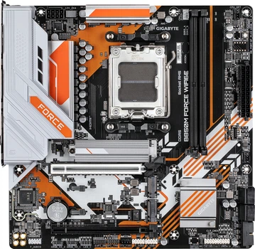 Материнська плата Gigabyte B850M FORCE WIFI6E (sAM5, AMD B850, PCI-Ex16) (B850M FORCE WF6E)