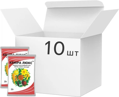 Минеральное удобрение Organic Planet Кэмира Люкс 20 г комплект 10 шт (4820166850914)