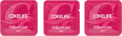 Набір жіночого збудника CokeLife Yoni Orgasm Gel 3 мл х 3 шт (ROZ6501053655)