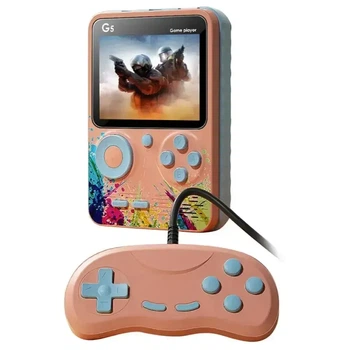 Портативная игровая консоль G5S+джойстик, Детская игровая приставка к телевизору 500 встроенных игр