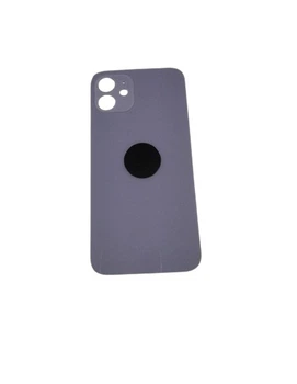 Задняя крышка iPhone 11 Pro Max фиолетовая с большим отверстием