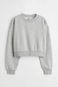 Жіночий світшот H&M 208613-4 2XL(175/128) Сірий (2086130001)