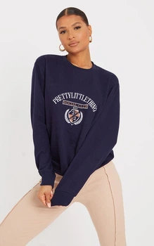 Жіночий світшот prettylittlething 902486-4 XL Фіолетовий (9024860051)