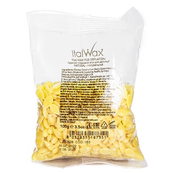 Віск для депіляції в гранулах ItalWax гарячий 100мл Натуральний