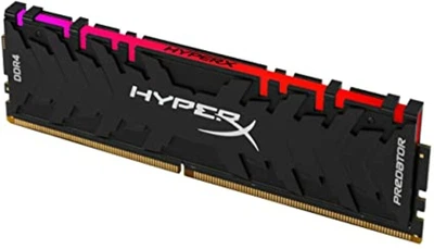 DDR4 Kingston RGB HyperX Predator 8GB 2933MHz CL15 Black DIMM (HX429C15PB3A/8)