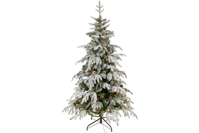 Елка искусственная "Престиж" с шишками 152 см 200 LED 840-218