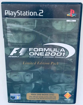 Диск для PlayStation 2 - Formula One 2001 Limited Edition Pack + Video Disc, английская версия, Б/У