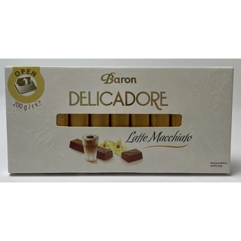 Шоколад молочный Delicadore Latte Macchiato 200 г