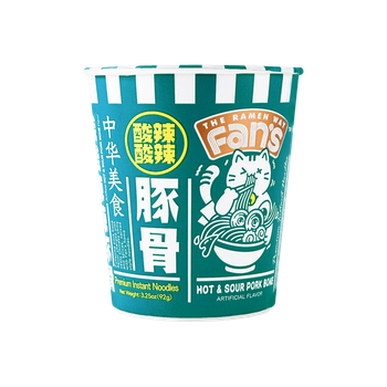 Суп быстрого приготовления Fan's Hot&Sour Pork Bone Soup Cup Острая свинина 95 г