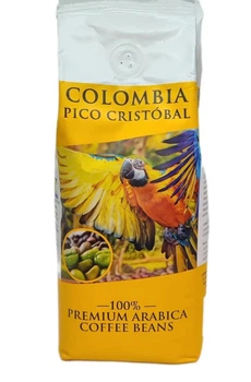 Кофе зерновой 1808 Colombia Pico Cristobal 100% premium arabica coffee beans 1 кг