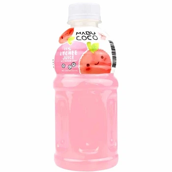 Напиток Mabu Coco Lychee nata de coco со вкусом личи 320 мл