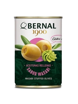Оливки Bernal з васабі ж/б 292 г
