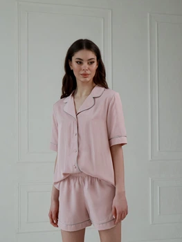 Шорты жеские домашние Komilfo Lilu 4105 2XL розовая орхидея
