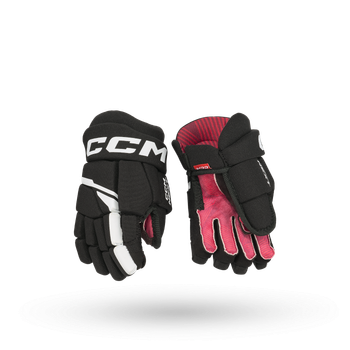 Краги CCM NEXT YTH дитячі BLACK/WHITE Розмір 9