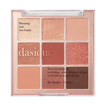 Палетка теней Dasique Shadow Palette для век 02 Rose Petal в нежных оттенках 7 г