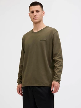 Лонгслив мужской Jack & Jones 12282697 L Grape Leaf (5715722711220)