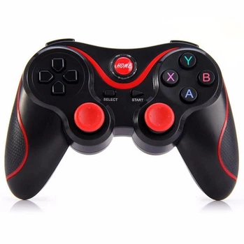 Беспроводной игровой контроллер Gamepad X3 (геймпад для ТВ или ПК, Android, Windows, 400 mAh, Mini USB) - Черный