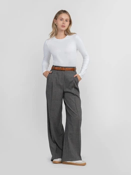 Лонгслів жіночий білий з тонкого джерсі Arber Long sleeve W2 M білий (W17.04.00.530)