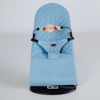 Детский шезлонг Love Baby качеля для новорожденных детское кресло шезлонга голубой Love Baby