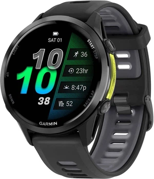 Смарт-годинник Garmin Forerunner 970 GPS Black/Amp Yellow (010-02969-10)