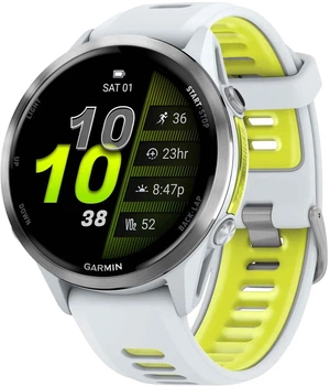 Smartwatch Garmin Forerunner 970 GPS Whitestone/Amp Yellow (010-02969-11)