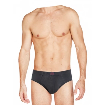 Трусы слепой Kappa Slip Uomo Elastico Ric. c/etichetta Logo антрацит мужской M (K1101 Antracite)