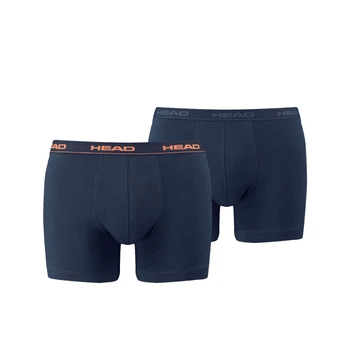 Трусы-боксеры Head BASIC BOXER 2P темно-синий мужские S (841001001-493)