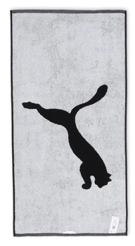 Рушник Puma TEAM Towel Small чорний 50x100 см (054553-01)