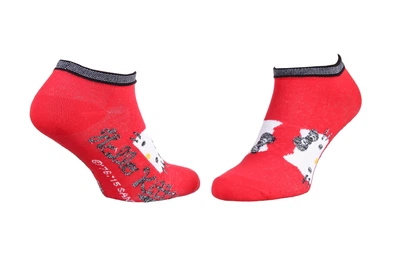 Шкарпетки HELLO KITTY SOCKS червоний дитячі 36-41 (13890128-8)