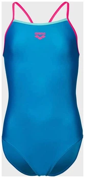Купальник закрытый для девочек Arena SWIMSUIT LIGHT DROP SOLID синий детский 116 см (005919-860)