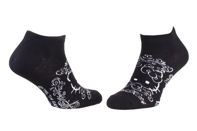 Носки HELLO KITTY TETE HK + ARABESQUE черный детские 35 - 41 (13890712-1)