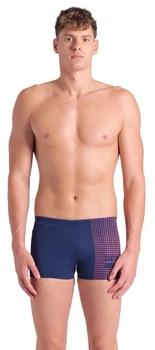 Плавки-шорти для чоловіків Arena FOGGY DOTS SWIM SHORT темно-синій, кораловий 85 (008483-700)