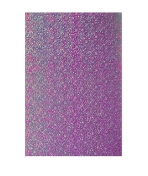 Фоамиран EVA лазерный, 1.5 мм, Фиолетовый, 20x30 см, 10 листов в упаковке
