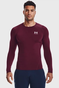 Лонгслив UA HG Armour Comp LS бордовый мужской XL (1361524-609)