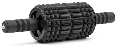 Ролик для фитнеса Adidas Foam Ab Roller черный 44 x 12,8 x 12,8 см