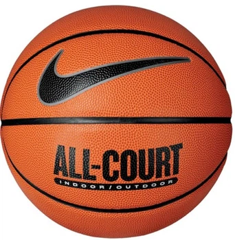 М'яч баскетбольний Nike EVERYDAY ALL COURT 8P DEFLATED AMBER/BLACK/METALLIC SILVER/BLACK size 7