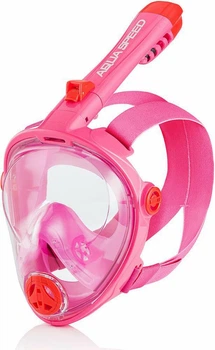 Полнолицевая маска Aqua Speed SPECTRA 2.0 KID 7085 розовый, красный детский L
