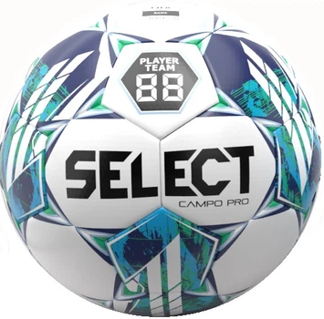 М'яч футбольний Select FB Campo PRO v23 біло-зелений 5 (387456-931)