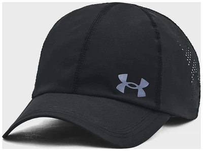 Кепка Under Armour черная мужская регулируемая для спорта и активного отдыха головной убор