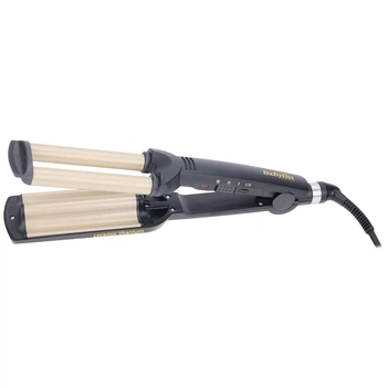 Плойка-гофре Babyliss з титаново-керамічним покриттям, 3 температури, 15 мм, чорна
