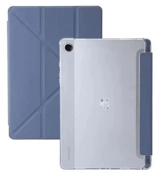 Чехол Transparent Origami на Samsung Galaxy Tab A9 (8.7") / чехол для планшета с функцией подставки / lavender gray