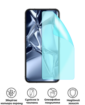 Захисна гідрогелева матова плівка Grade B на екран смартфона Oukitel WP200 Pro